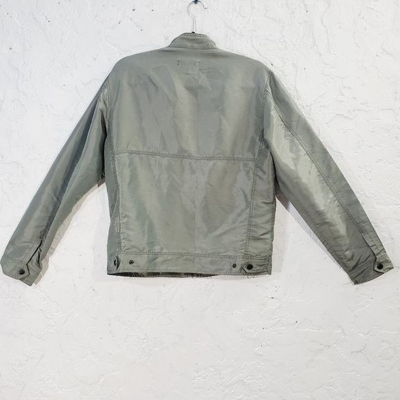 CPT by Cockpit USA military garmen nylon zippered army green jacket size medium - Picture 4 of 16